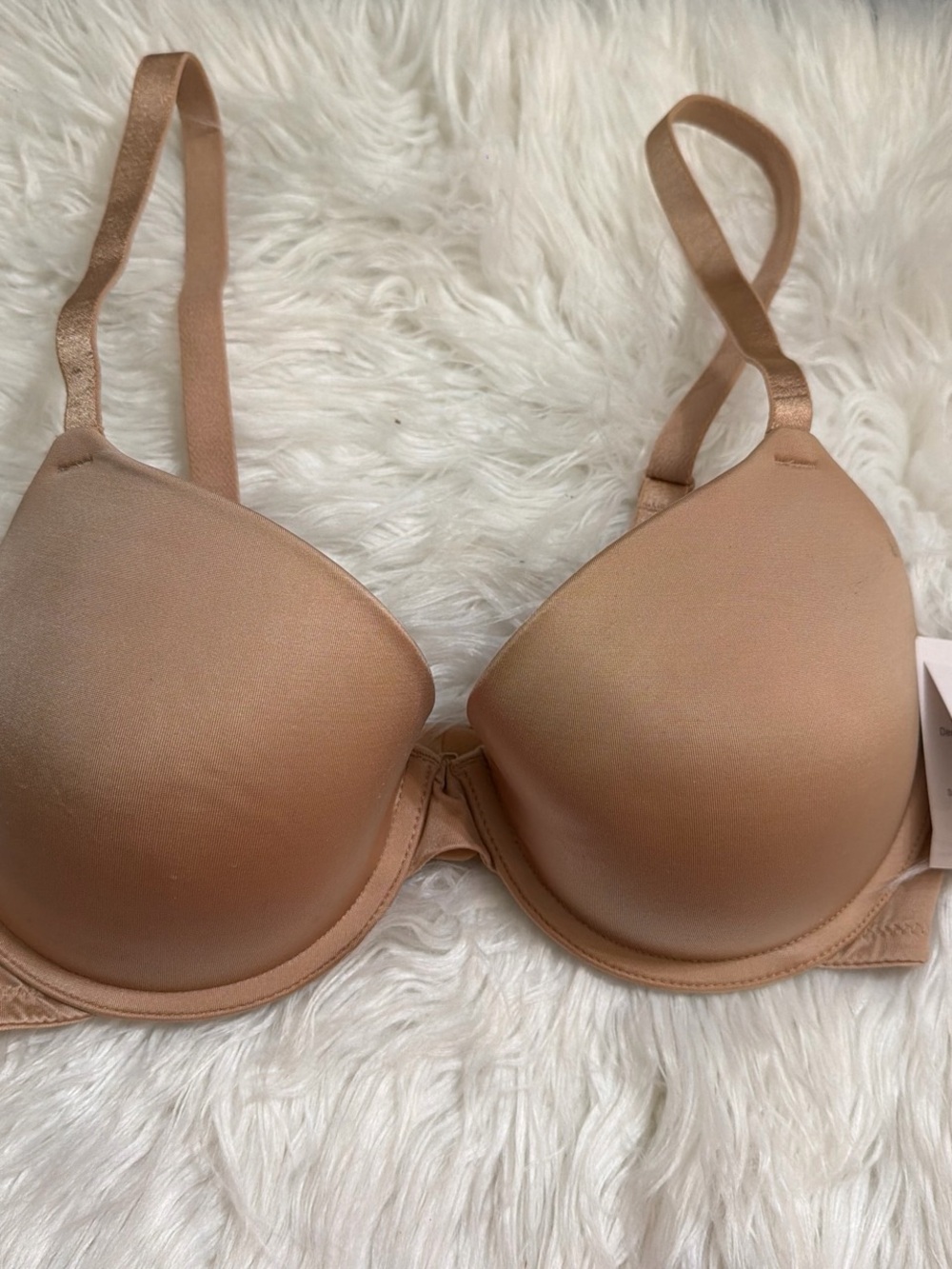 Auden Smooth Nude T-Shirt Bra - Light Tan